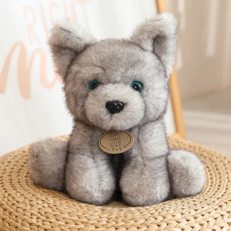 Peluche Perro Husky – Suave, tierno y esponjoso