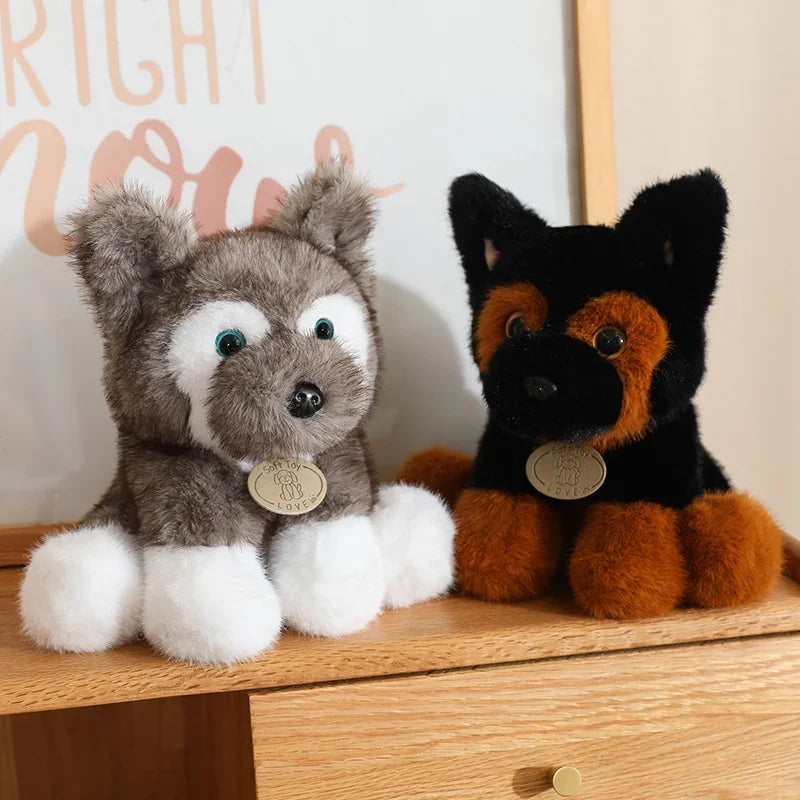 Peluche Perro Husky – Suave, tierno y esponjoso