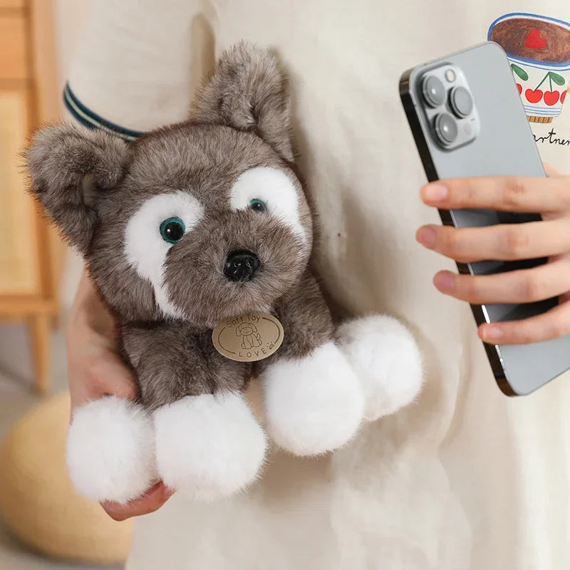 Peluche Perro Husky – Suave, tierno y esponjoso